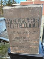 Oud biscuit blik van Jacob & Co Ltd uit 1944, Ophalen of Verzenden, Geschiedenis