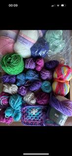 Acryl en polyester garen wol, Hobby en Vrije tijd, Breien en Haken, Ophalen of Verzenden, Zo goed als nieuw, Breien of Haken, Wol of Garen