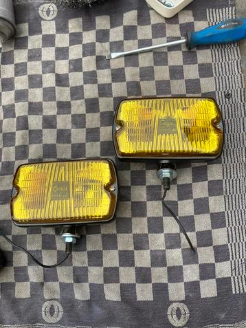Oldtimer 2 Cibie gele mistlampen type 35. beschikbaar voor biedingen