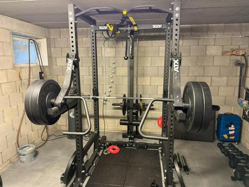 Complete homegym van professionele kwaliteit, Sport en Fitness, Fitnessmaterialen, Zo goed als nieuw, Overige typen, Armen, Benen