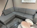Grijze hoekbank, Ophalen of Verzenden, Gebruikt, Stof
