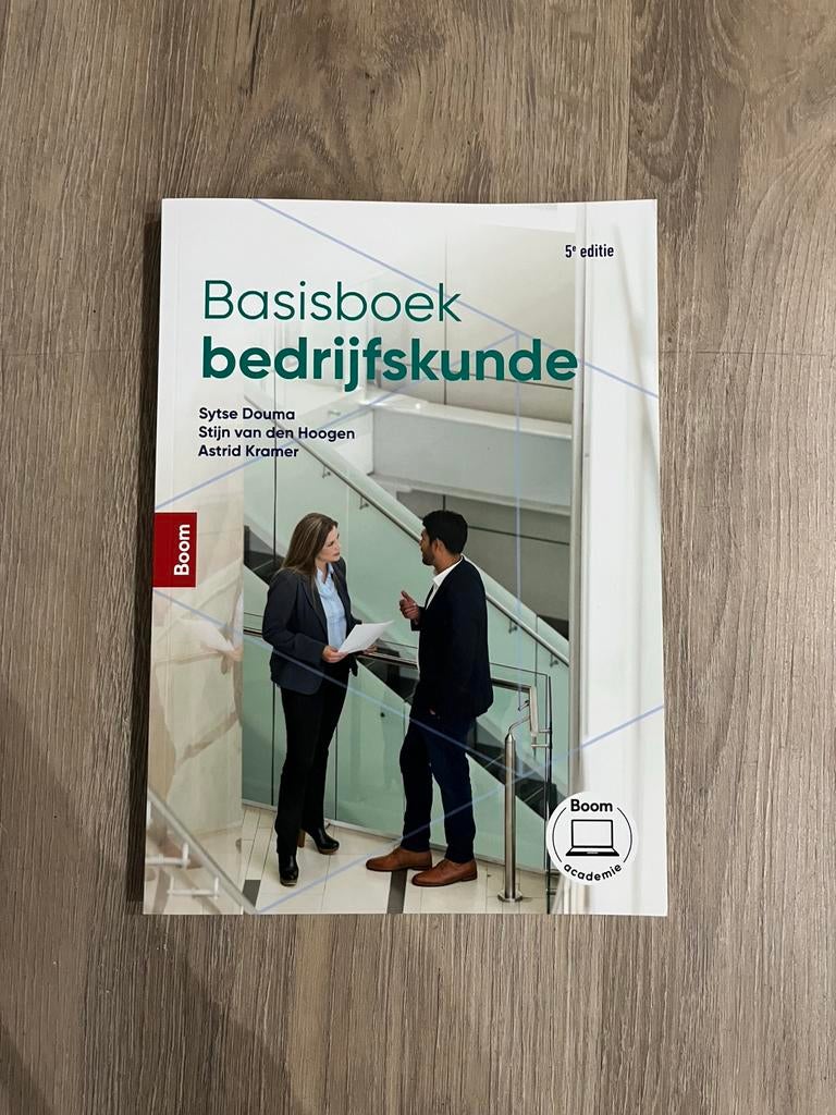 Basisboek bedrijfskunde (5e editie) ongebruikt, Boeken, Studieboeken en Cursussen, Nieuw, HBO, Beta, Ophalen of Verzenden