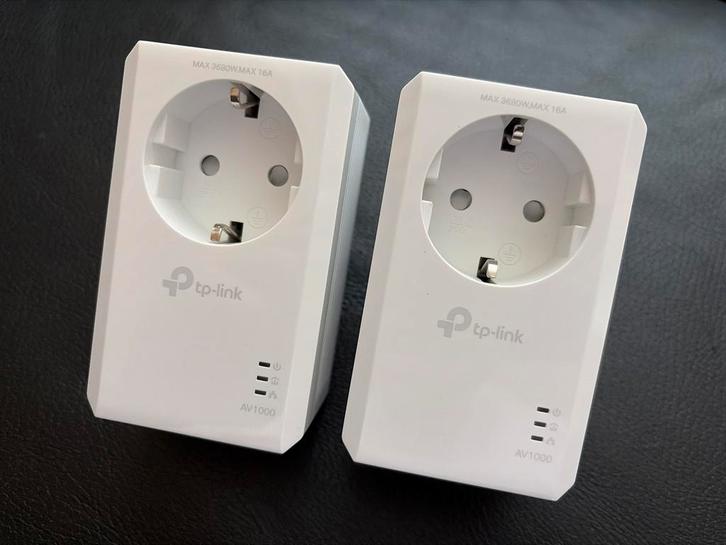 TP-Link AV1000 Powerline Adapter Set, Computers en Software, Powerlines, Zo goed als nieuw, Ophalen of Verzenden