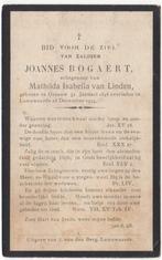 Joannes Bogaert 1848 Graauw (Nl) + 1914 Lamswaarde (B), Verzenden