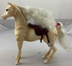 Barbie springpaard Tawny paard op batterijen Mattel L4395, Verzamelen, Poppen, Gebruikt, Ophalen of Verzenden