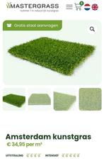 Kunstgras type amsterdam, Tuin en Terras, Gras en Kunstgras, Ophalen, Nieuw, Minder dan 10 m²