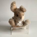 vintage Steiff konijn met knop en vaantje, Ophalen of Verzenden