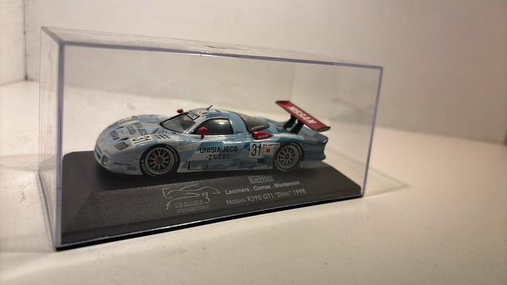 Nissan r390 gti le mans onyx 1.43, Hobby en Vrije tijd, Modelauto's | 1:43, Zo goed als nieuw, Auto, Overige merken, Ophalen of Verzenden
