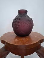 Art Deco Vaas Prior - Paars Glas Druiven, Antiek en Kunst, Antiek | Vazen, Ophalen of Verzenden