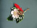 Lieve kleine oude kerst corsage versiering vintage, Ophalen of Verzenden, Zo goed als nieuw
