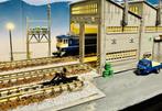 Grote lijn werkplaats voor treinstellen en rijtuigen N sp, Hobby en Vrije tijd, Overige merken, Gelijkstroom, Brug, Tunnel of Gebouw
