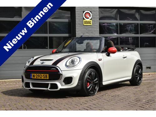 MINI Cabrio 2.0 John Cooper Works Chili (bj 2017, automaat), Auto's, Mini, Bedrijf, Te koop, Cabrio, ABS, Achteruitrijcamera, Airbags