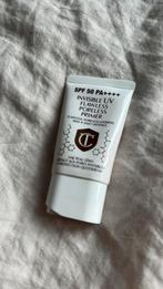 Charlotte Tilbury Invisible UV Flawless primer SPF50, Ophalen of Verzenden, Nieuw, Gehele gezicht