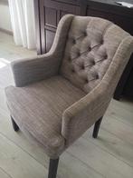 Stoffen fauteuil, Huis en Inrichting, Fauteuils, Ophalen, Zo goed als nieuw, Minder dan 75 cm, 50 tot 75 cm