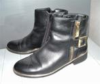 Stoere Aldo leren boots enkellaarzen maat 40, Schoenen met lage hakken, Zwart, Ophalen of Verzenden, Aldo
