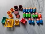 Oude Fisher Price  poppetjes  autobus +ass.zie al foto', Ophalen of Verzenden, Gebruikt