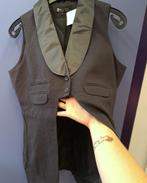 Zilch aparte gilet top donker grijs + satijn rand L nr 42756, Verzenden, ., Maat 42/44 (L), Zo goed als nieuw