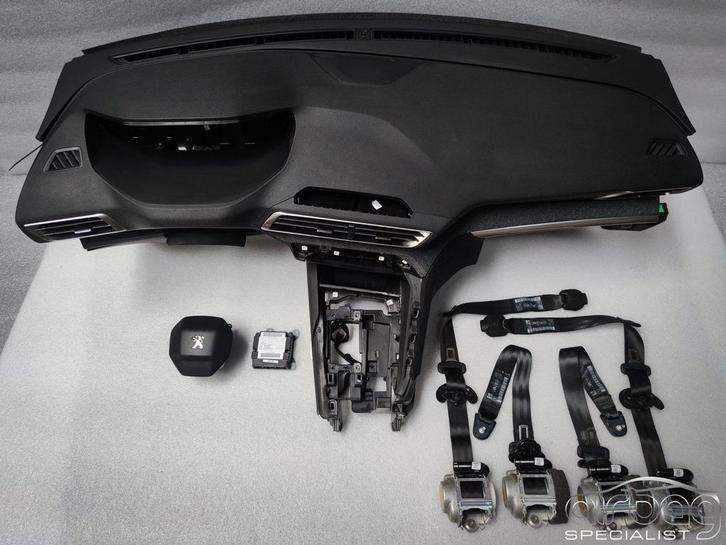 Airbag set dashboard gordel Peugeot 3008 / 5008 2017+ 982301, Auto-onderdelen, Dashboard en Schakelaars, Peugeot, Gebruikt, Ophalen of Verzenden