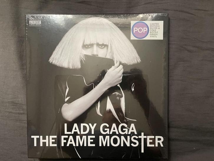 Lady Gaga The Fame Monster Silver/Coke Bottle Clear 3LP, Cd's en Dvd's, Vinyl | Pop, Nieuw in verpakking, 2000 tot heden, Overige formaten