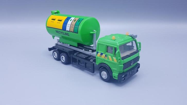 vuilniswagen - recyclingwagen, Kinderen en Baby's, Speelgoed | Speelgoedvoertuigen, Zo goed als nieuw, Ophalen of Verzenden