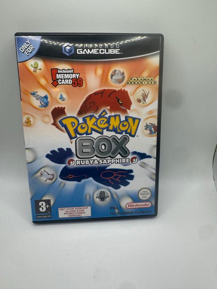 Pokemon Box Ruby & Sapphire - Gamecube, Spelcomputers en Games, Games | Nintendo GameCube, Gebruikt, Role Playing Game (Rpg), 1 speler