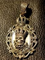 Mighty Thunder Cameo - Skull & Crown (925) sterling silver, BadBoyNL, Overige voorstellingen, BadBoyNL, Ophalen of Verzenden