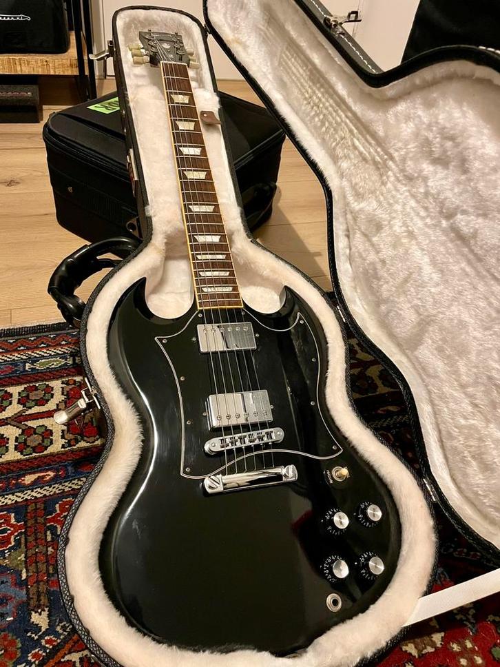 Gibson SG ebony 2007, Muziek en Instrumenten, Snaarinstrumenten | Gitaren | Elektrisch, Zo goed als nieuw, Solid body, Gibson