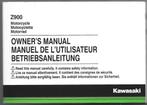 Kawasaki Z900 manual handleiding, Motoren, Handleidingen en Instructieboekjes, Ophalen of Verzenden, Kawasaki