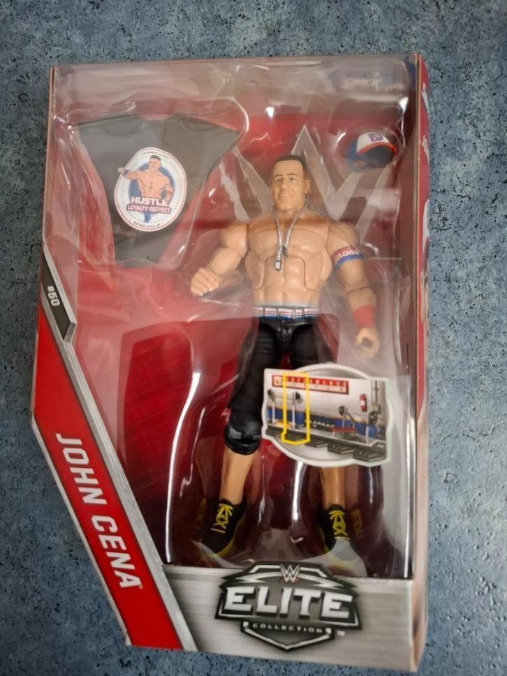 WWE John Cena Elite 50 figuur ( Nieuw ), Verzamelen, Poppetjes en Figuurtjes, Nieuw, Verzenden