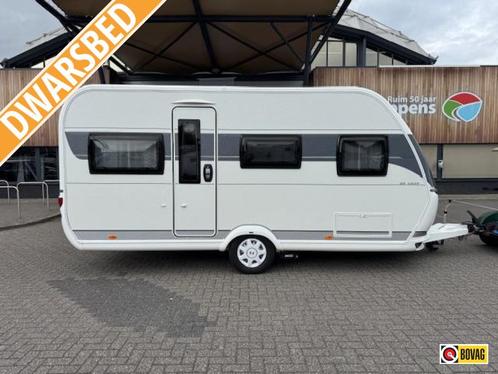 Hobby De Luxe 455 UF 2023 MOVER + TENT 270!!!, Caravans en Kamperen, Caravans, Bedrijf, tot en met 4, 1000 - 1250 kg, Standaardzit