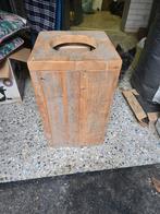 Steigerhouten voerstandaard, Ophalen