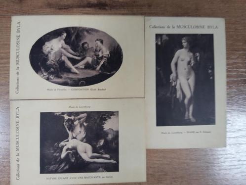 Ansichtkaart - Collection Musculosine BYLA - kunstwerken, Verzamelen, Ansichtkaarten | Themakaarten, Ongelopen, 1920 tot 1940