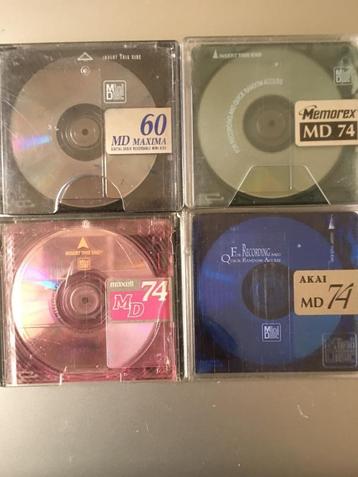 Minidiscs beschikbaar voor biedingen
