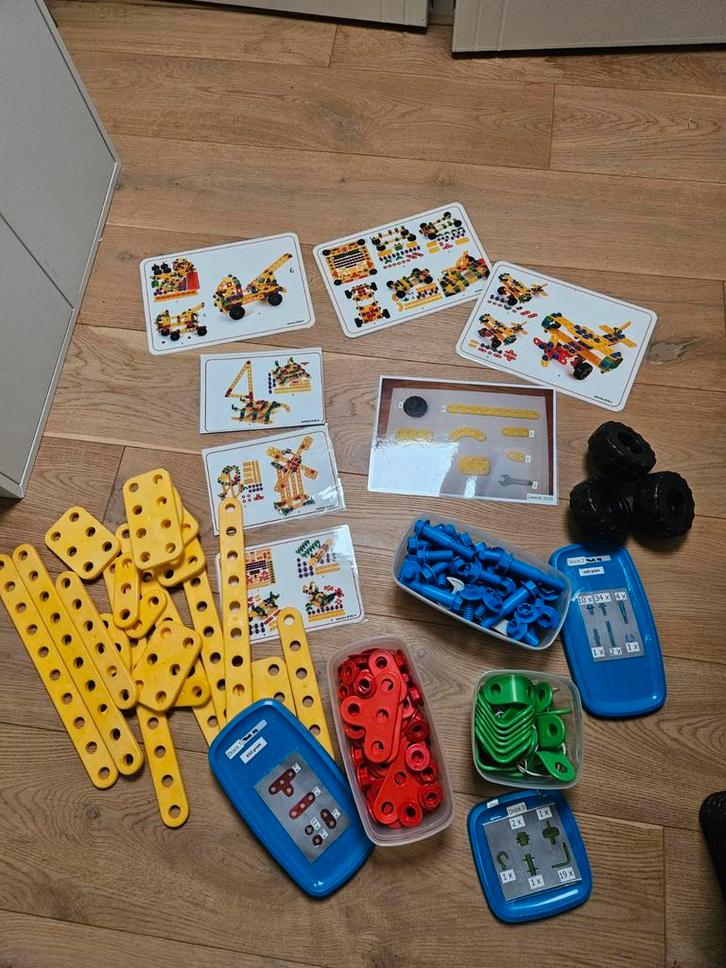 Constructie Speelgoed, Kinderen en Baby's, Speelgoed | Bouwstenen, Zo goed als nieuw, Overige merken, Ophalen of Verzenden