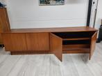 Vintage teak dressoir., Huis en Inrichting, Kasten | Dressoirs, Ophalen, ., 200 cm of meer, .