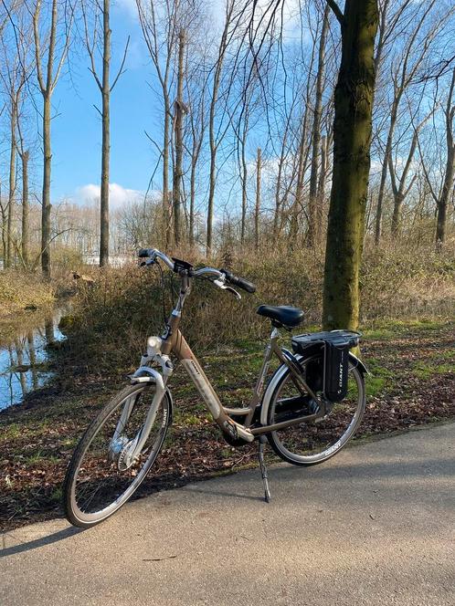 Elektrische Giant Twist Go Double Hybrid, Fietsen en Brommers, Elektrische fietsen, Zo goed als nieuw, Overige merken, 50 km per accu of meer