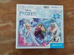 Disney Frozen legpuzzel 54 stukjes, Ophalen of Verzenden, Meer dan 50 stukjes, Zo goed als nieuw, 4 tot 6 jaar