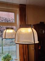 twee hanglampen, Huis en Inrichting, Lampen | Hanglampen, Ophalen, Kunststof, Gebruikt, Minder dan 50 cm