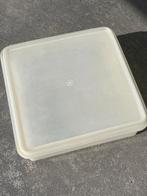 Vierkante Tupperware doos, Ophalen of Verzenden, Zo goed als nieuw, Bak of Kom