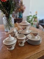 Heinrich Winterling Bavaria Koffieset 6 persoons, Gebruikt, Ophalen of Verzenden, Overige stijlen, Porselein