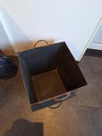 Toffe metalen bak brocante, Ophalen