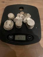 Diverse verzameling zilveren buitenlandse munten, Ophalen of Verzenden, Zilver