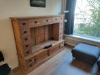 Tv meubel voor 55 inch tv Teakhout, Ophalen, Zo goed als nieuw, 25 tot 50 cm, Teakhout