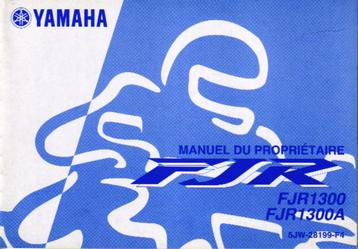 Yamaha FJR1300/1300A manuel notice (6155z) beschikbaar voor biedingen