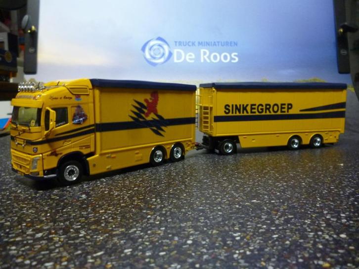 WSI Volvo FH4 combi Sinke Groep, Hobby en Vrije tijd, Modelauto's | 1:50, Nieuw, Bus of Vrachtwagen, Wsi, Ophalen of Verzenden