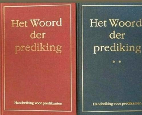 Maasland -van der Graaf - Het Woord der prediking - deel 1+2, Boeken, Godsdienst en Theologie, Gelezen, Ophalen of Verzenden