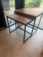 Bijzettafeltjes van Loods 5, Huis en Inrichting, Tafels | Salontafels, Rond, Zo goed als nieuw, Minder dan 50 cm, 50 tot 100 cm