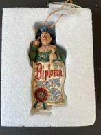 Wizard of Oz Jim Shore Scarecrow Diploma Ornament Enesco, Ophalen of Verzenden, Nieuw, Overige typen