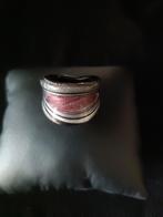 Unieke Murano-glas ring met glitter en diverse kleuren, Overige materialen, Zwart, Ophalen of Verzenden, Zo goed als nieuw