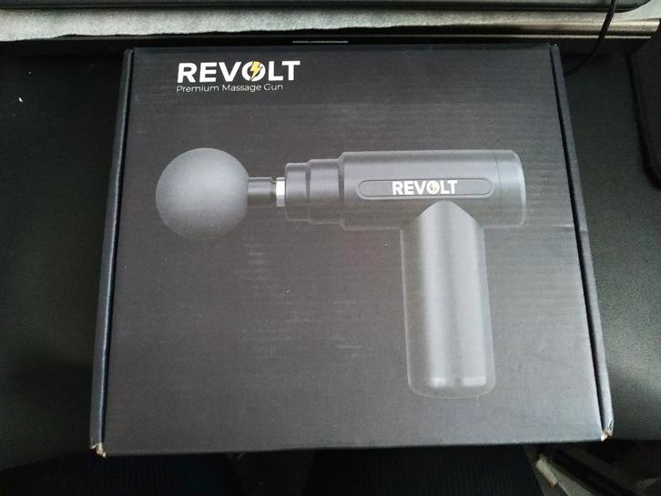 Revolt Massage Gun Pro - 6 Luxe Opzetstukken, Sport en Fitness, Massageproducten, Nieuw, Apparaat, Ophalen of Verzenden